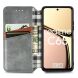 Чехол Deexe Rhombus Wallet для Realme C65 - Grey (353930H). Фото 2 из 9
