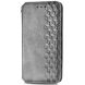 Чехол Deexe Rhombus Wallet для Realme C65 - Grey (353930H). Фото 4 из 9