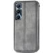 Чехол Deexe Rhombus Wallet для Realme C65 - Grey (353930H). Фото 5 из 9