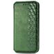 Чехол Deexe Rhombus Wallet для Xiaomi Poco F6 - Green (355045G). Фото 4 из 9