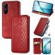 Чохол Deexe Rhombus Wallet для Xiaomi Poco X7 Pro - Red (371759R). Фото 1 з 10