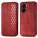Чохол Deexe Rhombus Wallet для Xiaomi Poco X7 Pro - Red (371759R). Фото 2 з 10
