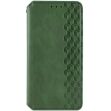 Чехол Deexe Rhombus Wallet для Xiaomi Redmi 14C / Redmi A4 5G / Poco C75 - Green (366053G)