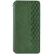 Чехол Deexe Rhombus Wallet для Xiaomi Redmi 14C / Redmi A4 5G / Poco C75 - Green (366053G). Фото 1 из 7