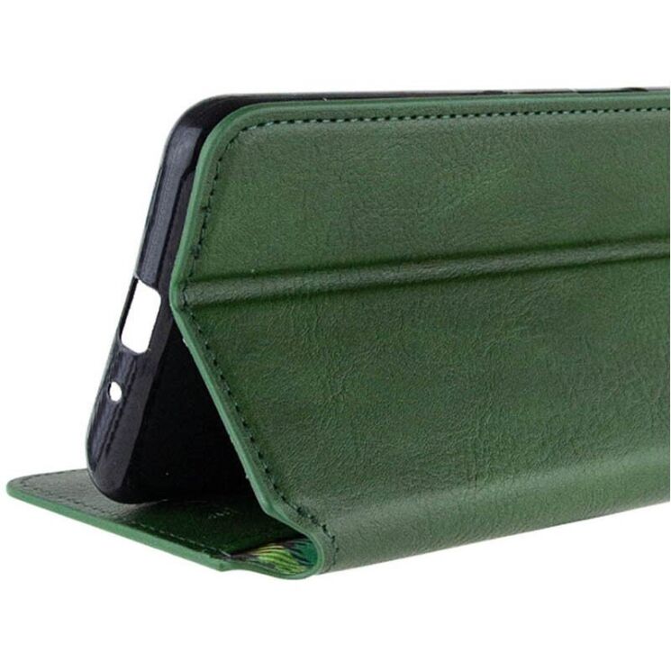 Чехол Deexe Rhombus Wallet для Xiaomi Redmi 14C / Redmi A4 5G / Poco C75 - Green: фото 4 из 7