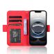Чехол Deexe Wallet Stand для Apple iPhone 16e - Red (376452R). Фото 3 из 7