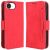 Чехол Deexe Wallet Stand для Apple iPhone 16e - Red: фото 1 из 7