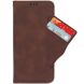 Чохол Deexe Wallet Stand для Infinix Hot 60 Pro Plus - Brown (387907Z). Фото 3 з 15