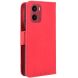 Чохол Deexe Wallet Stand для Motorola Moto G05 / Moto E15 - Red (372704R). Фото 7 з 7