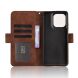 Чохол Deexe Wallet Stand для Motorola Moto G86 - Brown (383321Z). Фото 5 з 13