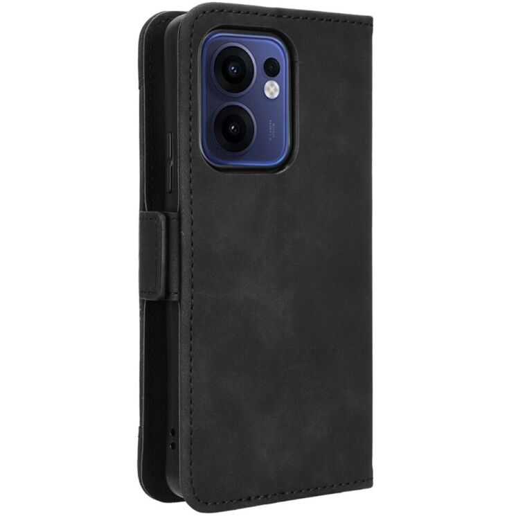 Чехол Deexe Wallet Stand для OPPO Reno 13 F/FS 5G - Black: фото 7 из 7