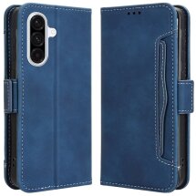 Чехол Deexe Wallet Stand для Samsung Galaxy A36 (A366) - Blue: фото 1 из 7