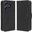 Чехол Deexe Wallet Stand для TECNO Spark 10 - Black (325406B)