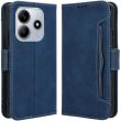 Чехол Deexe Wallet Stand для Xiaomi Redmi Note 14 5G - Blue (373406L)