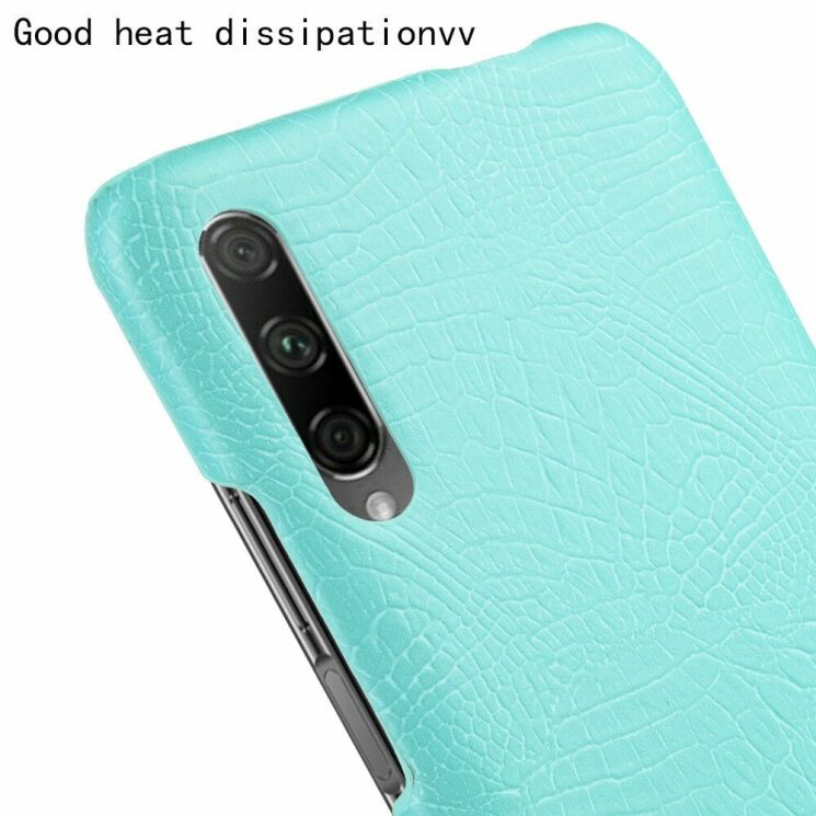 Чехол для Deexe Croco Style для Huawei P Smart Pro / Honor 9X (for China) - Baby Blue: фото 5 из 6