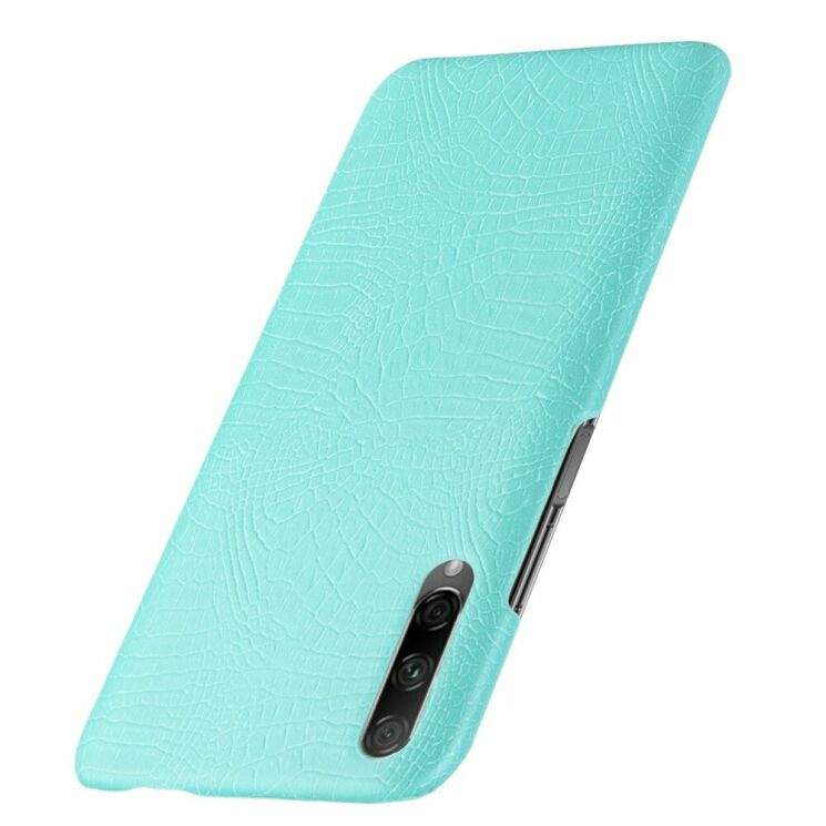 Чехол для Deexe Croco Style для Huawei P Smart Pro / Honor 9X (for China) - Baby Blue: фото 3 из 6