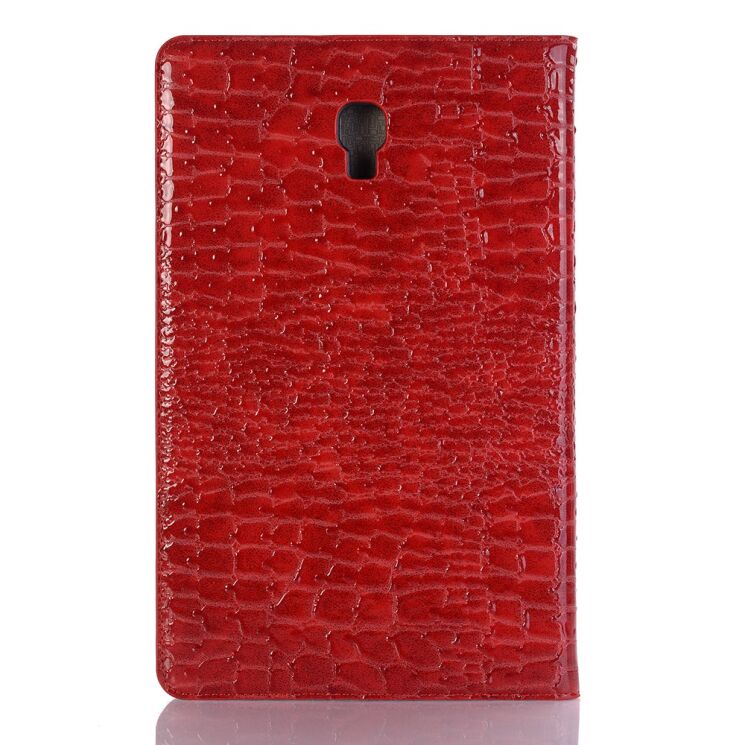 Чехол для Deexe Crocodile Style для Samsung Galaxy Tab A 10.5 (T590.595) - Red: фото 2 из 9