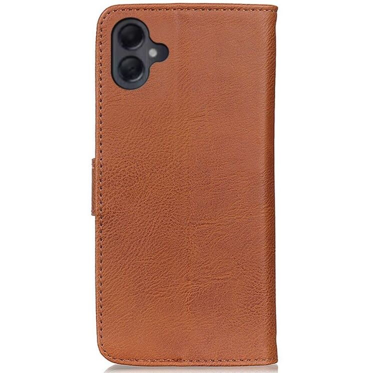 Чехол KHAZNEH Leather Wallet для Samsung Galaxy A06 (A065) - Brown: фото 6 из 8