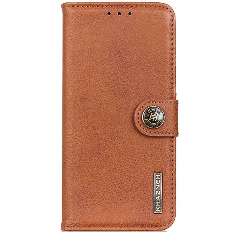 Чехол KHAZNEH Leather Wallet для Samsung Galaxy A06 (A065) - Brown: фото 5 из 8