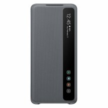Чехол-книжка Clear View Cover для Samsung Galaxy S20 Plus (G985) EF-ZG985CJEGRU - Gray: фото 1 из 2
