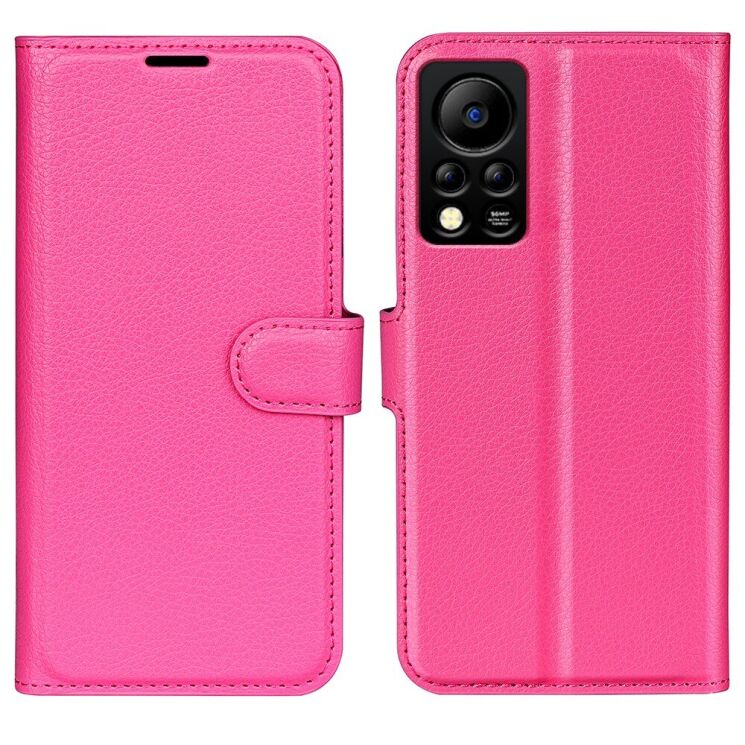 Класичний чохол-книжка Deexe Book Type для Infinix Hot 11s NFC (X6812B) - Rose: фото 1 з 8