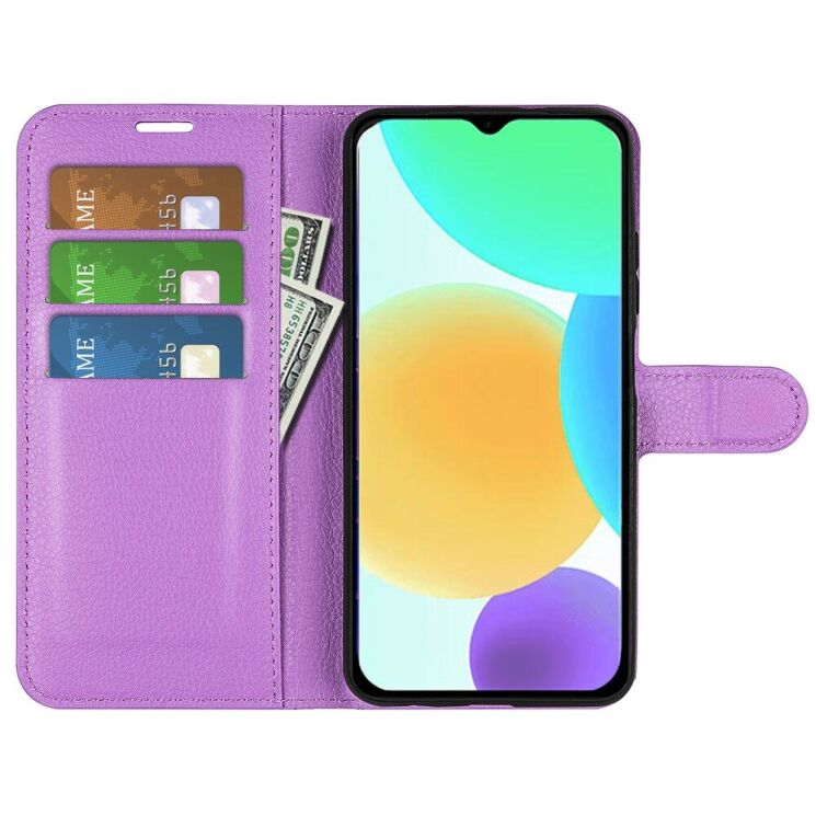 Чехол-книжка Deexe Book Type для Infinix Smart 6 (X6511) - Purple: фото 2 из 8