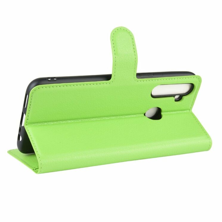 Чехол-книжка Deexe Book Type для Realme 5 / Realme 6i / Realme C3 - Green: фото 6 из 6