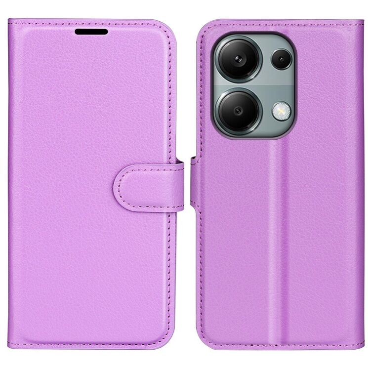 Чохол-книжка Deexe Book Type для Xiaomi Redmi Note 13 Pro 4G / Poco M6 Pro - Purple: фото 1 з 6