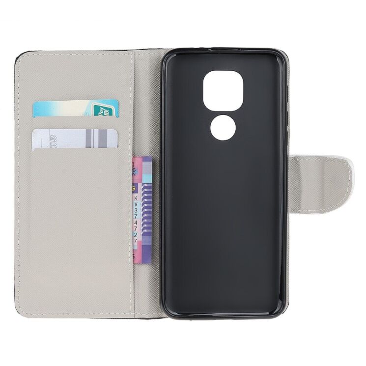 Чохол з малюнком Deexe Color Wallet для Motorola Moto E7 Plus / Moto G9 Play - Camouflage: фото 5 з 6