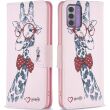 Чохол-книжка Deexe Color Wallet для Nokia G42 - Giraffe (332703C)