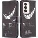 Чехол-книжка Deexe Color Wallet для OPPO Reno 12 - Don't Touch My Phone (356814F). Фото 1 из 7