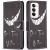 Чехол-книжка Deexe Color Wallet для OPPO Reno 12 - Don't Touch My Phone: фото 1 из 7