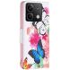 Чехол-книжка Deexe Color Wallet для Xiaomi Redmi Note 13 - Two Butterflies (345904E). Фото 3 из 6