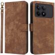 Чехол-книжка Deexe Delta Book для Xiaomi Poco X6 Pro - Brown (345800Z)