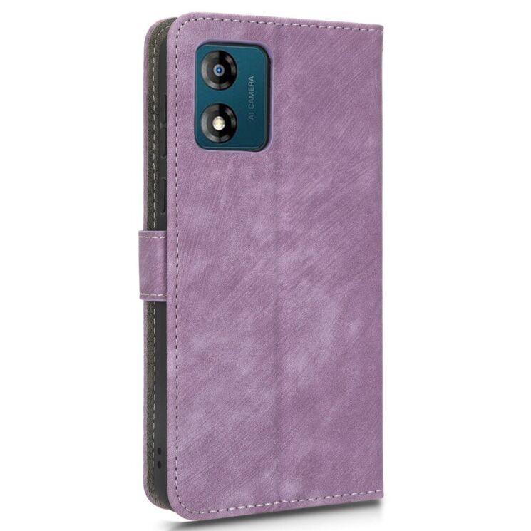 Чохол-книжка Deexe Delta Wallet для Motorola Moto E13 - Purple: фото 3 з 6