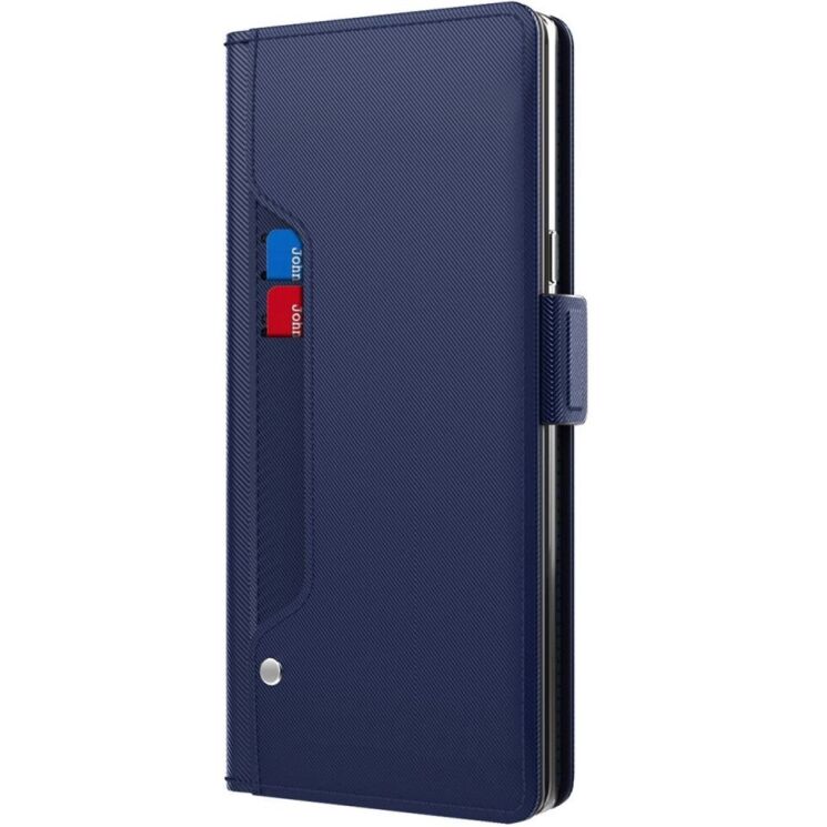 Чохол-книжка Deexe Eclipse Wallet для Motorola Moto G05 / Moto E15 - Blue: фото 3 з 9