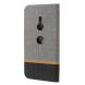 Чехол-книжка Deexe Lines Texture для Sony Xperia XZ3 - Grey (204220H). Фото 2 из 5