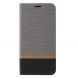 Чехол-книжка Deexe Lines Texture для Sony Xperia XZ3 - Grey (204220H). Фото 1 из 5