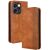 Чехол-книжка Deexe Retro Style для OPPO Reno 15 F/FS - Brown: фото 1 из 18
