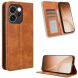 Чехол-книжка Deexe Retro Style для OPPO Reno 15 F/FS - Brown (405805Z). Фото 2 из 18