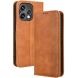 Чехол-книжка Deexe Retro Style для OPPO Reno 15 - Brown (405700Z). Фото 1 из 7