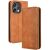 Чехол-книжка Deexe Retro Style для OPPO Reno 15 - Brown: фото 1 из 7