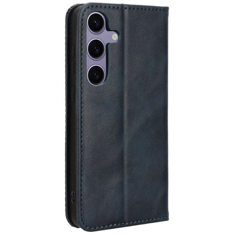 Чохол-книжка Deexe Retro Style для Samsung Galaxy S26 (S942) - Blue: фото 8 з 20