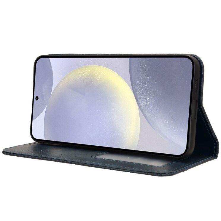 Чохол-книжка Deexe Retro Style для Samsung Galaxy S26 (S942) - Blue: фото 7 з 20
