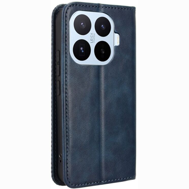 Чехол-книжка Deexe Retro Style для Xiaomi 17T - Blue: фото 8 из 18