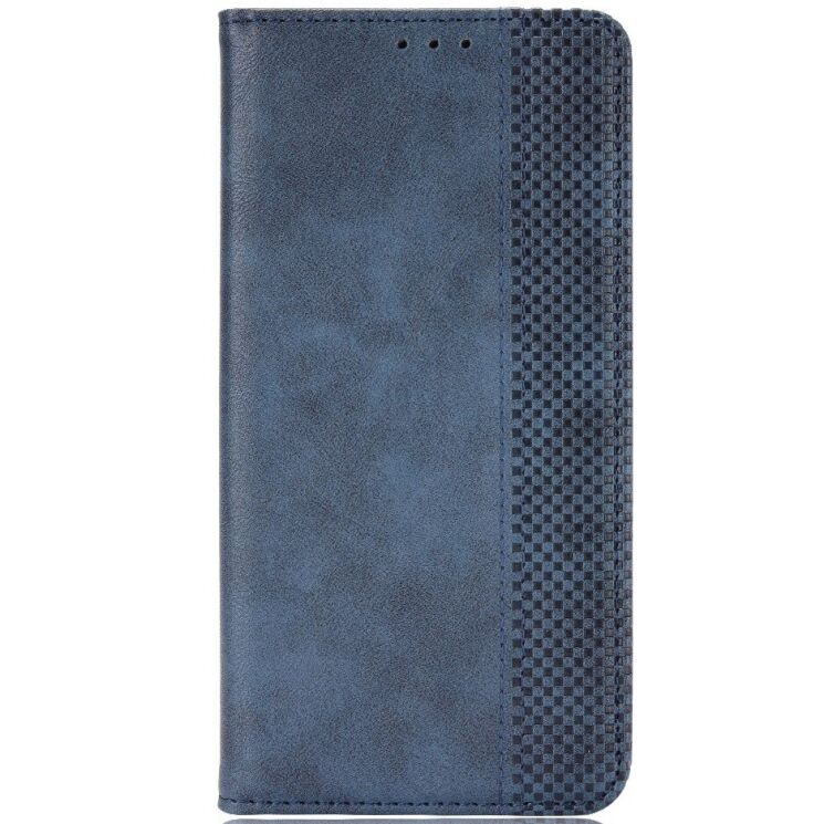 Чехол-книжка Deexe Retro Style для Xiaomi Poco C95 Pro - Blue (429206L) Чехол-книжка Deexe Retro Style для Xiaomi Poco C95 Pro - Blue: фото 4 из 19