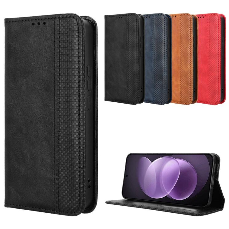 Чехол-книжка Deexe Retro Style для Xiaomi Redmi Note 17 Pro - Blue (429503L) Чехол-книжка Deexe Retro Style для Xiaomi Redmi Note 17 Pro - Blue: фото 9 из 19