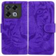 Чехол-книжка Deexe Tiger для Infinix GT 20 Pro - Purple (356016V)
