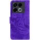 Чехол-книжка Deexe Tiger для Infinix Note 40 - Purple (351426V). Фото 6 из 7