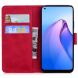 Чехол-книжка Deexe Tiger для OPPO A58 - Red (337923R). Фото 2 из 7